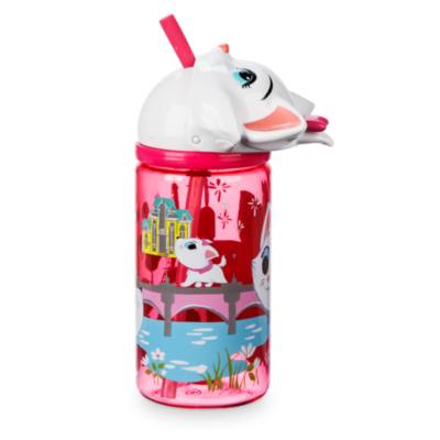 Marie Furrytale Friends Flip Top Water Bottle