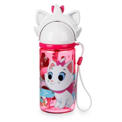 Marie Furrytale Friends Flip Top Water Bottle