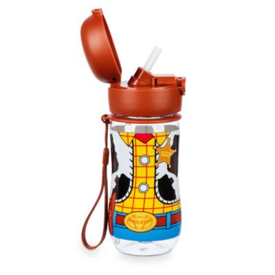 Woody - Wasserflasche mit Klappkappe