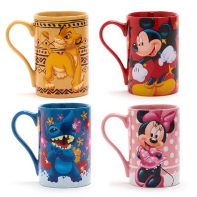 Colección de tazas clásicas,