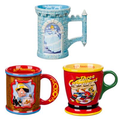 Colección tazas aniversario,