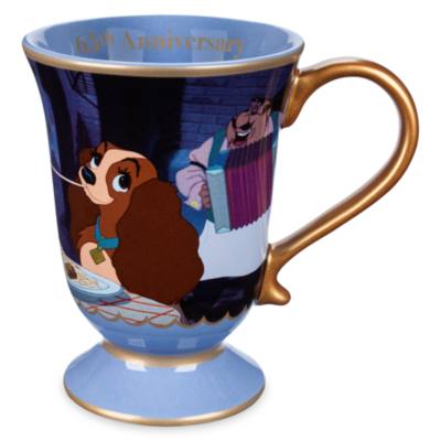 Taza La Dama y el Vagabundo 65.&ordm; aniversario,