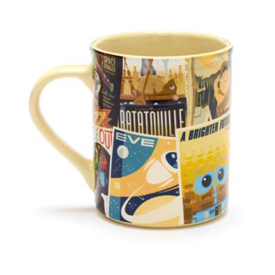 Disney Store Disney Pixar Posters Montage Mug