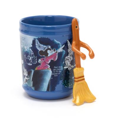 Disney Store Fantasia 80th Anniversary Mug and Spoon