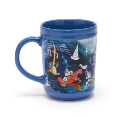 Disney Store Fantasia 80th Anniversary Mug and Spoon