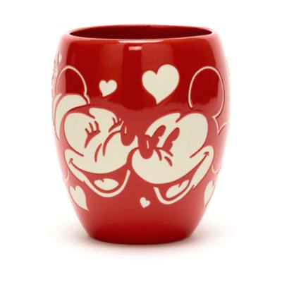 Taza Mickey Y Minnie Mouse Enamorados Disney Store Shopdisney