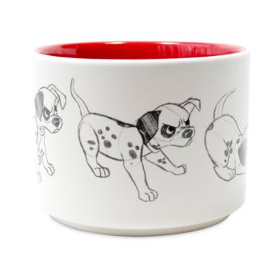 Disney Store Patch Stackable Mug, 101 Dalmatians