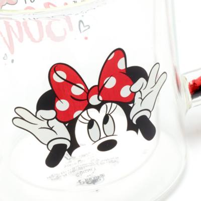 Disney Store Minnie Mouse Glass Mug