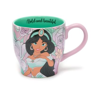 Aladdin (Floral Jasmine) Green Inner Coloured Mug 1 Unité (Lot de