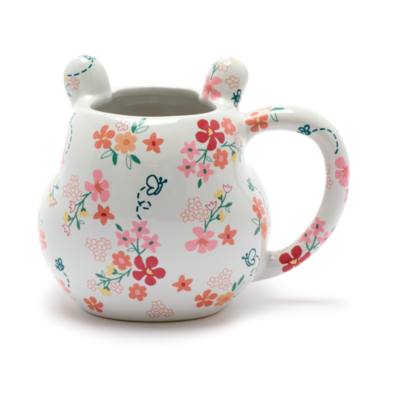 Disney Store Winnie the Pooh Floral Figural Mug