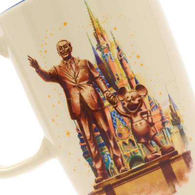 Walt Disney World Walt Disney and Mickey Mouse 50th Anniversary Mug