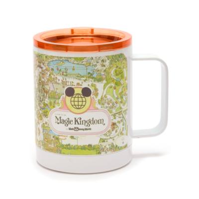 Walt Disney World 50th Anniversary Vault Map Mug with Lid