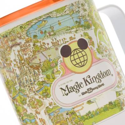 Walt Disney World 50th Anniversary Vault Map Mug with Lid