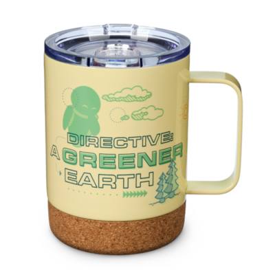 Disney Store WALL-E and EVE Mug with Lid