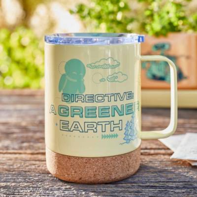 Disney Store WALL-E and EVE Mug with Lid