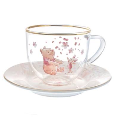 Disney Store Winnie the Pooh and Piglet Sakura Teacup and Saucer