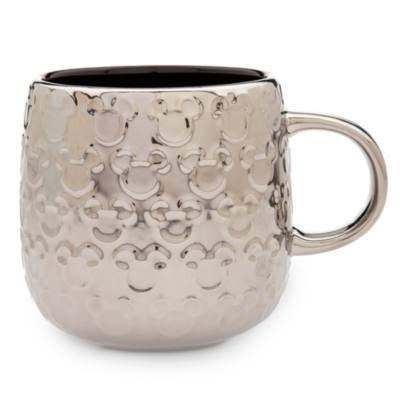 Mickey Mouse Silver-Toned Motif Mug