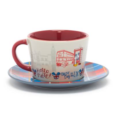 Mickey Mouse London City Teacup and Saucer