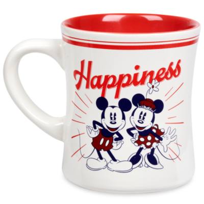 Tazza rossa Fall Fun Topolino e Minni Disney Store