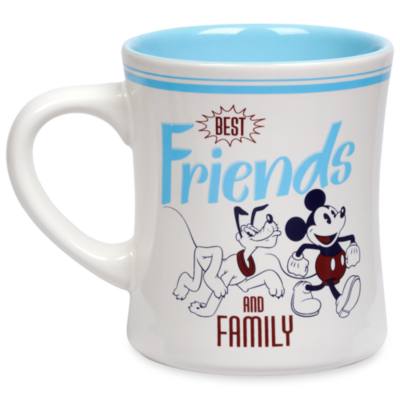 Disney Store Mickey and Pluto Fall Fun Mug