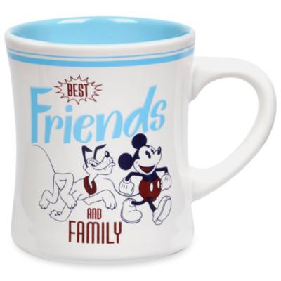 Disney Store Mickey and Pluto Fall Fun Mug