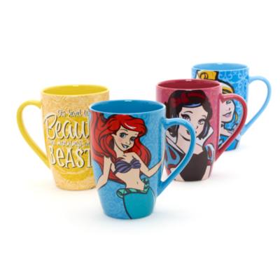 Taza con inscripci&oacute;n Ariel Disney Store