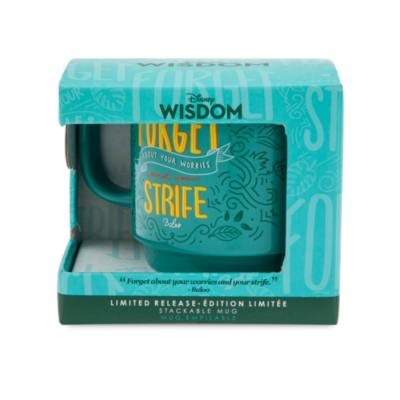 Taza apilable frases Baloo, Disney Wisdom, Disney Store (3 de 12)