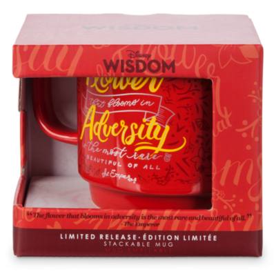 Taza apilable frases Mushu, Disney Wisdom, Disney Store (2 de 12)