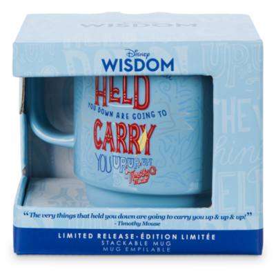 Taza apilable frases Dumbo, Disney Wisdom, Disney Store