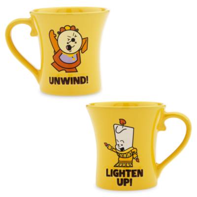 Disney Store - Dynamic Duos - Herr von Unruh und Lumi&egrave;re - Becherset