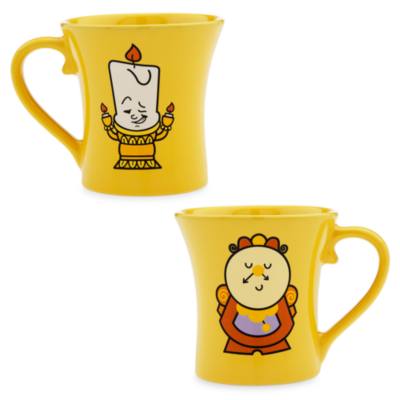 Disney Store - Dynamic Duos - Herr von Unruh und Lumi&egrave;re - Becherset