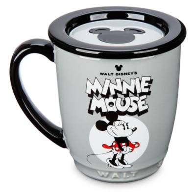 Walt Disney Studios Mickey and Minnie Mouse Mug and Coaster