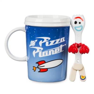 Disney Store - Toy Story&nbsp;4 - Forky - Becher mit L&ouml;ffel