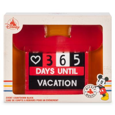 Calendrier compte &agrave; rebours Mickey