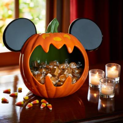 Mickey Mouse Pumpkin Candy Dish