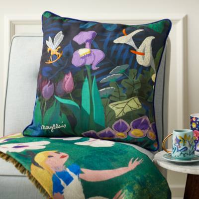 Disney Store Alice in Wonderland Mary Blair Cushion