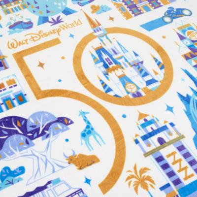 Walt Disney World 50th Anniversary Throw