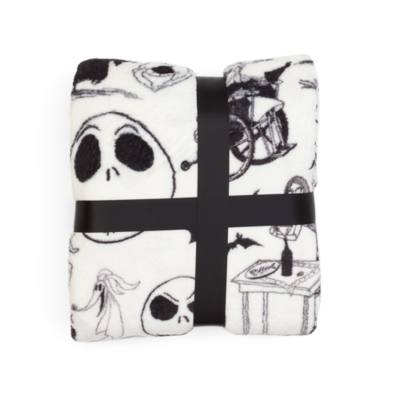 Disney Store The Nightmare Before Christmas Fleece Throw