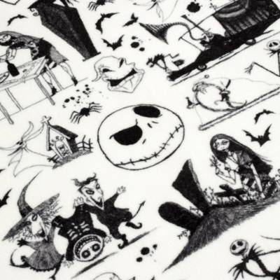 Disney Store The Nightmare Before Christmas Fleece Throw