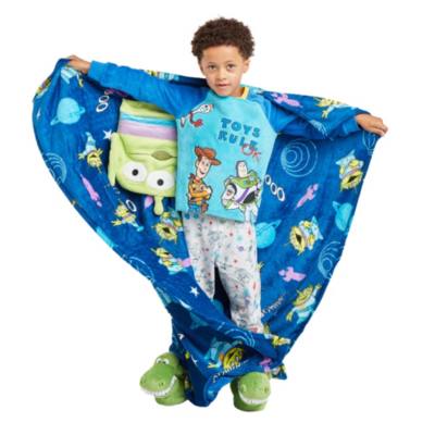 Disney Store Alien Convertible Fleece Throw, Toy Story