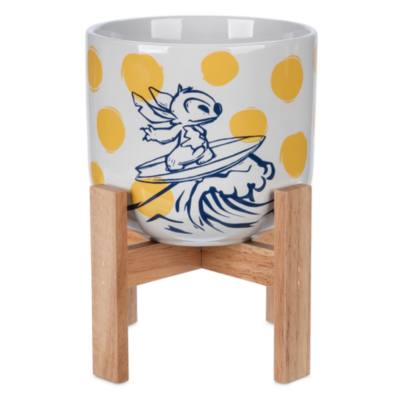 Disney Store - Stitch - Pflanztopf und St&auml;nder