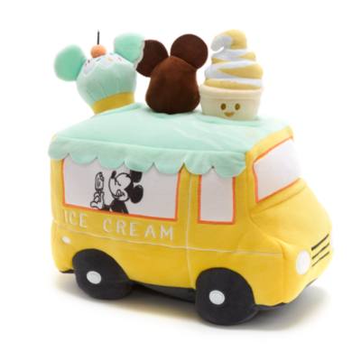 Disney Store Mickey Mouse Ice Cream Truck Pet Soft Toy