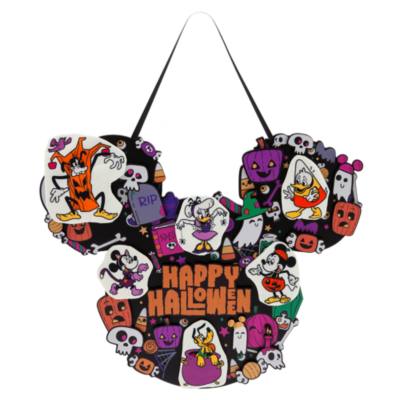 Disney Store Mickey Mouse and Friends Halloween Wreath