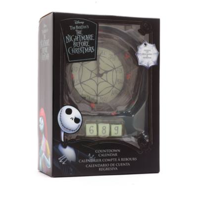 Disney Store The Nightmare Before Christmas Light Up Calendar Clock Shopdisney