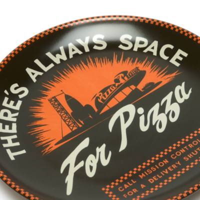 Disney Store Pizza Planet Plates, Set of 4