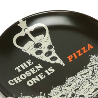 Disney Store Pizza Planet Plates, Set of 4