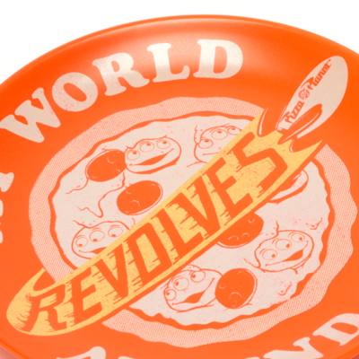 Disney Store Pizza Planet Plates, Set of 4