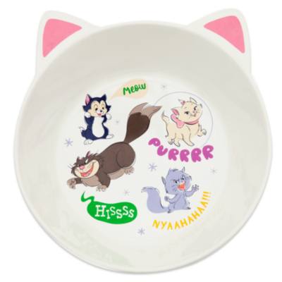 Disney Store Disney Cats Pet Bowl