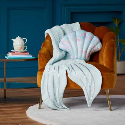 Disney Store The Little Mermaid Tail Blanket