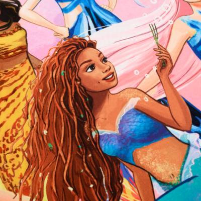 Manta coj&iacute;n La Sirenita, pel&iacute;cula de acci&oacute;n real